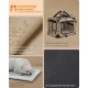 Feandrea PDC70H Foldable Dog Transport Box L Dog Bag Oxford Fabric Mesh Breathable Portable Metal Frame with Handles Pockets 70 x 52 x 52 cm Black Feandrea PDC70H Foldable Dog Transport Box L Dog Bag Oxford Fabric Mesh Breathable Portable Metal Frame with Handles Pockets 70 x 52 x 52 cm Black