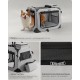 Feandrea PDC70H Foldable Dog Transport Box L Dog Bag Oxford Fabric Mesh Breathable Portable Metal Frame with Handles Pockets 70 x 52 x 52 cm Black Feandrea PDC70H Foldable Dog Transport Box L Dog Bag Oxford Fabric Mesh Breathable Portable Metal Frame with Handles Pockets 70 x 52 x 52 cm Black