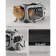 Feandrea PDC70H Foldable Dog Transport Box L Dog Bag Oxford Fabric Mesh Breathable Portable Metal Frame with Handles Pockets 70 x 52 x 52 cm Black Feandrea PDC70H Foldable Dog Transport Box L Dog Bag Oxford Fabric Mesh Breathable Portable Metal Frame with Handles Pockets 70 x 52 x 52 cm Black