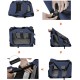 Feandrea PDC70H Foldable Dog Transport Box L Dog Bag Oxford Fabric Mesh Breathable Portable Metal Frame with Handles Pockets 70 x 52 x 52 cm Black Feandrea PDC70H Foldable Dog Transport Box L Dog Bag Oxford Fabric Mesh Breathable Portable Metal Frame with Handles Pockets 70 x 52 x 52 cm Black