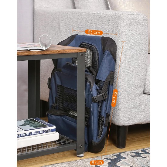 Feandrea PDC70H Foldable Dog Transport Box L Dog Bag Oxford Fabric Mesh Breathable Portable Metal Frame with Handles Pockets 70 x 52 x 52 cm Black Feandrea PDC70H Foldable Dog Transport Box L Dog Bag Oxford Fabric Mesh Breathable Portable Metal Frame with Handles Pockets 70 x 52 x 52 cm Black