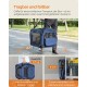 Feandrea PDC70H Foldable Dog Transport Box L Dog Bag Oxford Fabric Mesh Breathable Portable Metal Frame with Handles Pockets 70 x 52 x 52 cm Black Feandrea PDC70H Foldable Dog Transport Box L Dog Bag Oxford Fabric Mesh Breathable Portable Metal Frame with Handles Pockets 70 x 52 x 52 cm Black