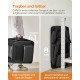 Feandrea PDC70H Foldable Dog Transport Box L Dog Bag Oxford Fabric Mesh Breathable Portable Metal Frame with Handles Pockets 70 x 52 x 52 cm Black Feandrea PDC70H Foldable Dog Transport Box L Dog Bag Oxford Fabric Mesh Breathable Portable Metal Frame with Handles Pockets 70 x 52 x 52 cm Black