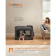 Feandrea PDC70H Foldable Dog Transport Box L Dog Bag Oxford Fabric Mesh Breathable Portable Metal Frame with Handles Pockets 70 x 52 x 52 cm Black Feandrea PDC70H Foldable Dog Transport Box L Dog Bag Oxford Fabric Mesh Breathable Portable Metal Frame with Handles Pockets 70 x 52 x 52 cm Black