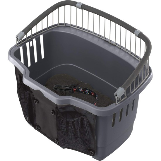 Ferplast Atlas Bike 20 Rapid Dog Bike Carrier, 47 x 35.5 x 34.5 cm, Grey Ferplast Atlas Bike 20 Rapid Dog Bike Carrier, 47 x 35.5 x 34.5 cm, Grey