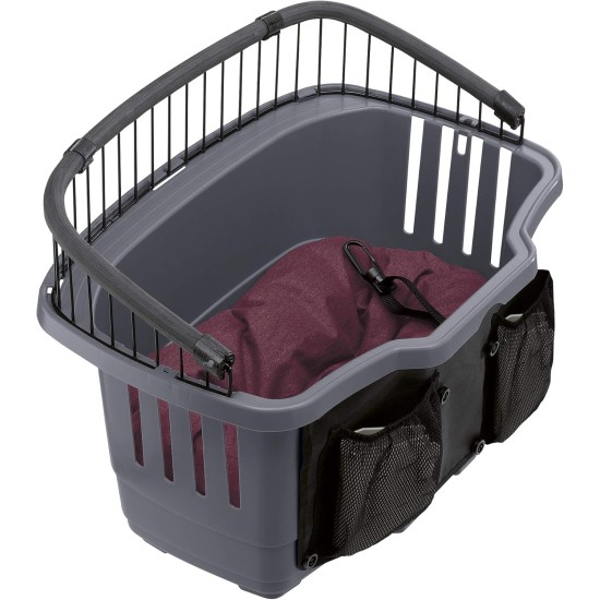 Ferplast Atlas Bike 20 Rapid Dog Bike Carrier, 47 x 35.5 x 34.5 cm, Grey Ferplast Atlas Bike 20 Rapid Dog Bike Carrier, 47 x 35.5 x 34.5 cm, Grey