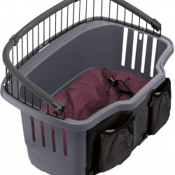 Ferplast Atlas Bike 20 Rapid Dog Bike Carrier, 47 x 35.5 x 34.5 cm, Grey Ferplast Atlas Bike 20 Rapid Dog Bike Carrier, 47 x 35.5 x 34.5 cm, Grey