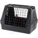 Ferplast Atlas Car 100 Transport Box for Dogs and Cats, Plastic, with Practical, Two-Way Sliding Door and Accessories Compartment, grey Ferplast Atlas Car 100 Transport Box for Dogs and Cats, Plastic, with Practical, Two-Way Sliding Door and Accessories Compartment, grey