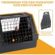 Ferplast Atlas Car 100 Transport Box for Dogs and Cats, Plastic, with Practical, Two-Way Sliding Door and Accessories Compartment, grey Ferplast Atlas Car 100 Transport Box for Dogs and Cats, Plastic, with Practical, Two-Way Sliding Door and Accessories Compartment, grey