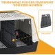 Ferplast Atlas Car 100 Transport Box for Dogs and Cats, Plastic, with Practical, Two-Way Sliding Door and Accessories Compartment, grey Ferplast Atlas Car 100 Transport Box for Dogs and Cats, Plastic, with Practical, Two-Way Sliding Door and Accessories Compartment, grey