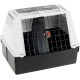 Ferplast Atlas Car 100 Transport Box for Dogs and Cats, Plastic, with Practical, Two-Way Sliding Door and Accessories Compartment, grey Ferplast Atlas Car 100 Transport Box for Dogs and Cats, Plastic, with Practical, Two-Way Sliding Door and Accessories Compartment, grey