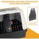 Ferplast Atlas Car 100 Transport Box for Dogs and Cats, Plastic, with Practical, Two-Way Sliding Door and Accessories Compartment, grey Ferplast Atlas Car 100 Transport Box for Dogs and Cats, Plastic, with Practical, Two-Way Sliding Door and Accessories Compartment, grey