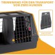 Ferplast Atlas Car 100 Transport Box for Dogs and Cats, Plastic, with Practical, Two-Way Sliding Door and Accessories Compartment, grey Ferplast Atlas Car 100 Transport Box for Dogs and Cats, Plastic, with Practical, Two-Way Sliding Door and Accessories Compartment, grey