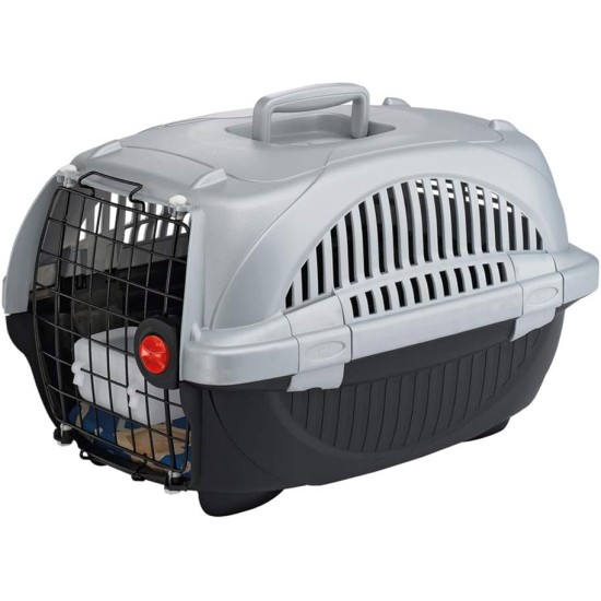 Ferplast Atlas Deluxe 10 Cat and Dog Carrier, 34 x 50.7 x 30 cm, Black