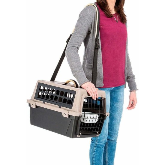 Ferplast Atlas Trendy Plus Dog Cat Travel Bag with Shoulder Strap Ferplast Atlas Trendy Plus Dog Cat Travel Bag with Shoulder Strap
