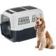 Ferplast Hundetransportbox CLIPPER PLUS, IATA- Hundetransportbox, große Hundetransportbox max 60 kg, sicherer Verschluss, mit Doppelfach für Zubehör, abnehmbarer Griff, 105 x 75 x h 79 cm Ferplast Hundetransportbox CLIPPER PLUS, IATA- Hundetransportbox, große Hundetransportbox max 60 kg, sicherer Verschluss, mit Doppelfach für Zubehör, abnehmbarer Griff, 105 x 75 x h 79 cm