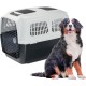 Ferplast Hundetransportbox CLIPPER PLUS, IATA- Hundetransportbox, große Hundetransportbox max 60 kg, sicherer Verschluss, mit Doppelfach für Zubehör, abnehmbarer Griff, 105 x 75 x h 79 cm Ferplast Hundetransportbox CLIPPER PLUS, IATA- Hundetransportbox, große Hundetransportbox max 60 kg, sicherer Verschluss, mit Doppelfach für Zubehör, abnehmbarer Griff, 105 x 75 x h 79 cm