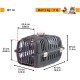 Ferplast Jet 10 Clear Door Shock Proof Air Vent Small Dog Cat Carrier Ferplast Jet 10 Clear Door Shock Proof Air Vent Small Dog Cat Carrier