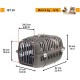 Ferplast Jet 10 Clear Door Shock Proof Air Vent Small Dog Cat Carrier Ferplast Jet 10 Clear Door Shock Proof Air Vent Small Dog Cat Carrier