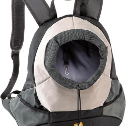 Ferplast KANGOO Dog Backpack Cat Backpack Dog Bag Wide Opening Seat Belt Adjustable Straps Max 8kg 41.5 x 20 x 43H cm, Grey Ferplast KANGOO Dog Backpack Cat Backpack Dog Bag Wide Opening Seat Belt Adjustable Straps Max 8kg 41.5 x 20 x 43H cm, Grey