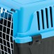Ferplast Katzentransportbox, kleine mittelgroße Hundetransportbox, Hunde und Katzen bis 15 kg, plastifizierte Eisentür, Lüftungsschlitze, 40x60xH 38 cm, Hartschalen Transportbehälter ATLAS 30 EL, blau Ferplast Katzentransportbox, kleine mittelgroße Hundetransportbox, Hunde und Katzen bis 15 kg, plastifizierte Eisentür, Lüftungsschlitze, 40x60xH 38 cm, Hartschalen Transportbehälter ATLAS 30 EL, blau