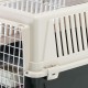 Ferplast Katzentransportbox, kleine mittelgroße Hundetransportbox, Hunde und Katzen bis 15 kg, plastifizierte Eisentür, Lüftungsschlitze, 40x60xH 38 cm, Hartschalen Transportbehälter ATLAS 30 EL, blau Ferplast Katzentransportbox, kleine mittelgroße Hundetransportbox, Hunde und Katzen bis 15 kg, plastifizierte Eisentür, Lüftungsschlitze, 40x60xH 38 cm, Hartschalen Transportbehälter ATLAS 30 EL, blau