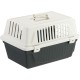 Ferplast Katzentransportbox, kleine mittelgroße Hundetransportbox, Hunde und Katzen bis 15 kg, plastifizierte Eisentür, Lüftungsschlitze, 40x60xH 38 cm, Hartschalen Transportbehälter ATLAS 30 EL, blau Ferplast Katzentransportbox, kleine mittelgroße Hundetransportbox, Hunde und Katzen bis 15 kg, plastifizierte Eisentür, Lüftungsschlitze, 40x60xH 38 cm, Hartschalen Transportbehälter ATLAS 30 EL, blau