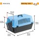 Ferplast Katzentransportbox, kleine mittelgroße Hundetransportbox, Hunde und Katzen bis 15 kg, plastifizierte Eisentür, Lüftungsschlitze, 40x60xH 38 cm, Hartschalen Transportbehälter ATLAS 30 EL, blau Ferplast Katzentransportbox, kleine mittelgroße Hundetransportbox, Hunde und Katzen bis 15 kg, plastifizierte Eisentür, Lüftungsschlitze, 40x60xH 38 cm, Hartschalen Transportbehälter ATLAS 30 EL, blau
