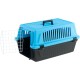 Ferplast Katzentransportbox, kleine mittelgroße Hundetransportbox, Hunde und Katzen bis 15 kg, plastifizierte Eisentür, Lüftungsschlitze, 40x60xH 38 cm, Hartschalen Transportbehälter ATLAS 30 EL, blau Ferplast Katzentransportbox, kleine mittelgroße Hundetransportbox, Hunde und Katzen bis 15 kg, plastifizierte Eisentür, Lüftungsschlitze, 40x60xH 38 cm, Hartschalen Transportbehälter ATLAS 30 EL, blau