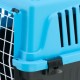 Ferplast Katzentransportbox, kleine mittelgroße Hundetransportbox, Hunde und Katzen bis 15 kg, plastifizierte Eisentür, Lüftungsschlitze, 40x60xH 38 cm, Hartschalen Transportbehälter ATLAS 30 EL, blau Ferplast Katzentransportbox, kleine mittelgroße Hundetransportbox, Hunde und Katzen bis 15 kg, plastifizierte Eisentür, Lüftungsschlitze, 40x60xH 38 cm, Hartschalen Transportbehälter ATLAS 30 EL, blau