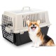 Ferplast Katzentransportbox, kleine mittelgroße Hundetransportbox, Hunde und Katzen bis 15 kg, plastifizierte Eisentür, Lüftungsschlitze, 40x60xH 38 cm, Hartschalen Transportbehälter ATLAS 30 EL, blau Ferplast Katzentransportbox, kleine mittelgroße Hundetransportbox, Hunde und Katzen bis 15 kg, plastifizierte Eisentür, Lüftungsschlitze, 40x60xH 38 cm, Hartschalen Transportbehälter ATLAS 30 EL, blau