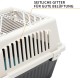Ferplast Katzentransportbox, kleine mittelgroße Hundetransportbox, Hunde und Katzen bis 15 kg, plastifizierte Eisentür, Lüftungsschlitze, 40x60xH 38 cm, Hartschalen Transportbehälter ATLAS 30 EL, blau Ferplast Katzentransportbox, kleine mittelgroße Hundetransportbox, Hunde und Katzen bis 15 kg, plastifizierte Eisentür, Lüftungsschlitze, 40x60xH 38 cm, Hartschalen Transportbehälter ATLAS 30 EL, blau