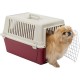 Ferplast Katzentransportbox, kleine mittelgroße Hundetransportbox, Hunde und Katzen bis 15 kg, plastifizierte Eisentür, Lüftungsschlitze, 40x60xH 38 cm, Hartschalen Transportbehälter ATLAS 30 EL, blau Ferplast Katzentransportbox, kleine mittelgroße Hundetransportbox, Hunde und Katzen bis 15 kg, plastifizierte Eisentür, Lüftungsschlitze, 40x60xH 38 cm, Hartschalen Transportbehälter ATLAS 30 EL, blau