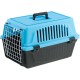 Ferplast Katzentransportbox, kleine mittelgroße Hundetransportbox, Hunde und Katzen bis 15 kg, plastifizierte Eisentür, Lüftungsschlitze, 40x60xH 38 cm, Hartschalen Transportbehälter ATLAS 30 EL, blau Ferplast Katzentransportbox, kleine mittelgroße Hundetransportbox, Hunde und Katzen bis 15 kg, plastifizierte Eisentür, Lüftungsschlitze, 40x60xH 38 cm, Hartschalen Transportbehälter ATLAS 30 EL, blau