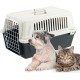 Ferplast Katzentransportbox, kleine mittelgroße Hundetransportbox, Hunde und Katzen bis 15 kg, plastifizierte Eisentür, Lüftungsschlitze, 40x60xH 38 cm, Hartschalen Transportbehälter ATLAS 30 EL, blau Ferplast Katzentransportbox, kleine mittelgroße Hundetransportbox, Hunde und Katzen bis 15 kg, plastifizierte Eisentür, Lüftungsschlitze, 40x60xH 38 cm, Hartschalen Transportbehälter ATLAS 30 EL, blau