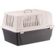Ferplast Transportbox katze, Hundetransportbox kleine Hunde und Katzen bis 5 kg, Tür aus plastifiziertem Eisen, Lüftungsschlitze, 32,5x48xH 29 cm, Hartschalen Transportbehälter ATLAS 10 EL, Hellblau Ferplast Transportbox katze, Hundetransportbox kleine Hunde und Katzen bis 5 kg, Tür aus plastifiziertem Eisen, Lüftungsschlitze, 32,5x48xH 29 cm, Hartschalen Transportbehälter ATLAS 10 EL, Hellblau