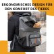 Ferplast Voyager Backpack Dog Backpack Cat Backpack Dog Bag Dog Crate Wide Mouth Adjustable Straps Seat Belt with Cushion Max 10kg 29 x 21 x 36 H Black Ferplast Voyager Backpack Dog Backpack Cat Backpack Dog Bag Dog Crate Wide Mouth Adjustable Straps Seat Belt with Cushion Max 10kg 29 x 21 x 36 H Black