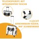 Ferplast Voyager Trolley, Cat Transport Box, Dog Bag, Extendable Handle, Adjustable Straps, Wide Opening, Removable Wheels, Max. 15 kg, 46 x 26 x 48 cm, Grey Ferplast Voyager Trolley, Cat Transport Box, Dog Bag, Extendable Handle, Adjustable Straps, Wide Opening, Removable Wheels, Max. 15 kg, 46 x 26 x 48 cm, Grey