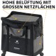 Ferplast Voyager Trolley, Cat Transport Box, Dog Bag, Extendable Handle, Adjustable Straps, Wide Opening, Removable Wheels, Max. 15 kg, 46 x 26 x 48 cm, Grey Ferplast Voyager Trolley, Cat Transport Box, Dog Bag, Extendable Handle, Adjustable Straps, Wide Opening, Removable Wheels, Max. 15 kg, 46 x 26 x 48 cm, Grey