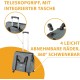 Ferplast Voyager Trolley, Cat Transport Box, Dog Bag, Extendable Handle, Adjustable Straps, Wide Opening, Removable Wheels, Max. 15 kg, 46 x 26 x 48 cm, Grey Ferplast Voyager Trolley, Cat Transport Box, Dog Bag, Extendable Handle, Adjustable Straps, Wide Opening, Removable Wheels, Max. 15 kg, 46 x 26 x 48 cm, Grey