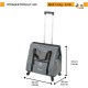 Ferplast Voyager Trolley, Cat Transport Box, Dog Bag, Extendable Handle, Adjustable Straps, Wide Opening, Removable Wheels, Max. 15 kg, 46 x 26 x 48 cm, Grey Ferplast Voyager Trolley, Cat Transport Box, Dog Bag, Extendable Handle, Adjustable Straps, Wide Opening, Removable Wheels, Max. 15 kg, 46 x 26 x 48 cm, Grey