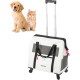 Ferplast Voyager Trolley, Cat Transport Box, Dog Bag, Extendable Handle, Adjustable Straps, Wide Opening, Removable Wheels, Max. 15 kg, 46 x 26 x 48 cm, Black Ferplast Voyager Trolley, Cat Transport Box, Dog Bag, Extendable Handle, Adjustable Straps, Wide Opening, Removable Wheels, Max. 15 kg, 46 x 26 x 48 cm, Black