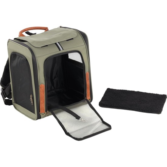 Flamingo Yoda Backpack for Pets - Green - 33 x 24 x 38 cm - Comfortable, Breathable and Safe - Ideal for Chihuahua, Yorkshire Terrier, Shih Tzu, Bichon Frise and Pekingese Flamingo Yoda Backpack for Pets - Green - 33 x 24 x 38 cm - Comfortable, Breathable and Safe - Ideal for Chihuahua, Yorkshire Terrier, Shih Tzu, Bichon Frise and Pekingese