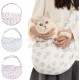 Flower Dog Bag for Small Dogs 5 kg, Breathable Dog Carrier Bag up to 10 kg, Carry Bag Dog, Cat Carrier Bag (Pink, M) Flower Dog Bag for Small Dogs 5 kg, Breathable Dog Carrier Bag up to 10 kg, Carry Bag Dog, Cat Carrier Bag (Pink, M)