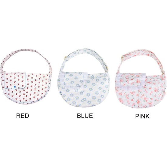 Flower Dog Bag for Small Dogs 5 kg, Breathable Dog Carrier Bag up to 10 kg, Carry Bag Dog, Cat Carrier Bag (Pink, M) Flower Dog Bag for Small Dogs 5 kg, Breathable Dog Carrier Bag up to 10 kg, Carry Bag Dog, Cat Carrier Bag (Pink, M)