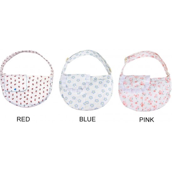 Flower Dog Bag for Small Dogs 5 kg, Breathable Dog Carrier Bag up to 10 kg, Carry Bag Dog, Cat Carrier Bag (Blue, M) Flower Dog Bag for Small Dogs 5 kg, Breathable Dog Carrier Bag up to 10 kg, Carry Bag Dog, Cat Carrier Bag (Blue, M)
