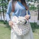 Flower Dog Bag for Small Dogs 5 kg, Breathable Dog Carrier Bag up to 10 kg, Carry Bag Dog, Cat Carrier Bag (Blue, M) Flower Dog Bag for Small Dogs 5 kg, Breathable Dog Carrier Bag up to 10 kg, Carry Bag Dog, Cat Carrier Bag (Blue, M)