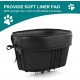 Folding Basket for Dogs, Soft Bicycle Carrier, Removable Front Basket, Bicycle Carrier for Small Cats and Dogs (Type B) Folding Basket for Dogs, Soft Bicycle Carrier, Removable Front Basket, Bicycle Carrier for Small Cats and Dogs (Type B)