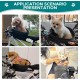Folding Basket for Dogs, Soft Bicycle Carrier, Removable Front Basket, Bicycle Carrier for Small Cats and Dogs (Type B) Folding Basket for Dogs, Soft Bicycle Carrier, Removable Front Basket, Bicycle Carrier for Small Cats and Dogs (Type B)