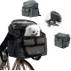 Front Bicycle Basket, Foldable Bicycle Front Basket, Removable Bicycle Basket, Bicycle Handlebar Bag, Wheel Bag, Handlebar Basket for Small Dogs, Shopping, Travel, 37 x 27 x 40 cm Front Bicycle Basket, Foldable Bicycle Front Basket, Removable Bicycle Basket, Bicycle Handlebar Bag, Wheel Bag, Handlebar Basket for Small Dogs, Shopping, Travel, 37 x 27 x 40 cm